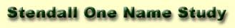 Stendall One Name Study